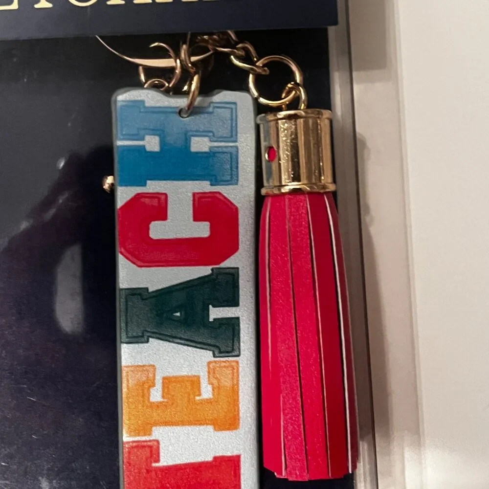 Teacher Tassel Keychain (new‎ / w/a/x)